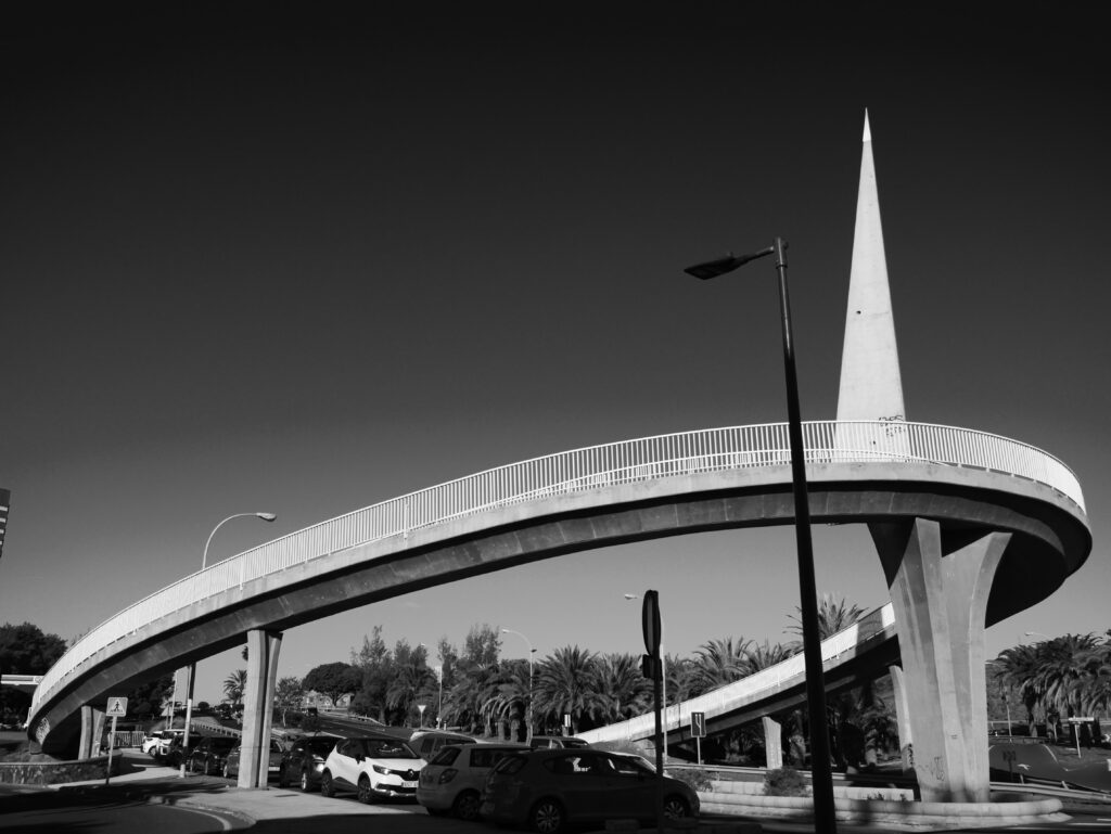 Pedestrian bridge San Agustin Gran Canaria
