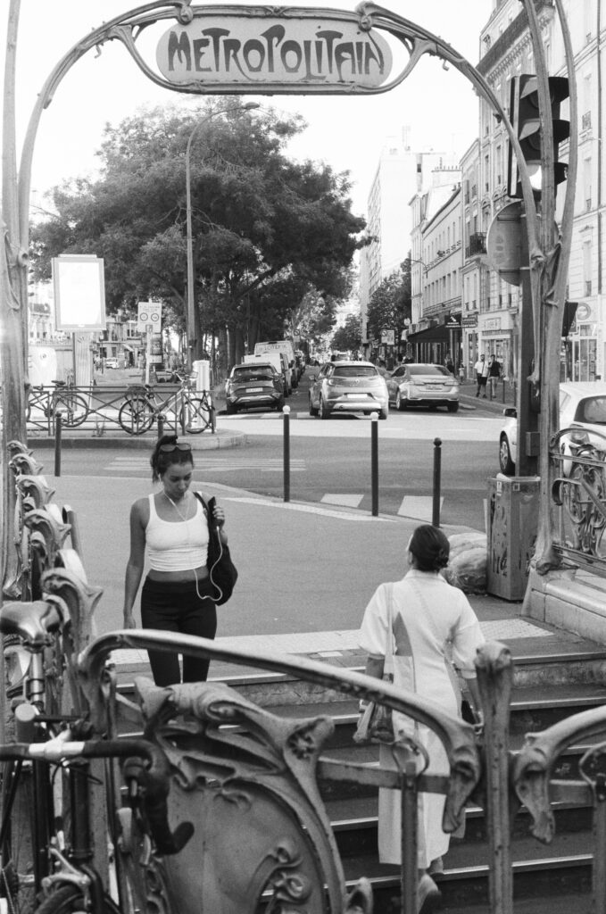 A Parisian metro station